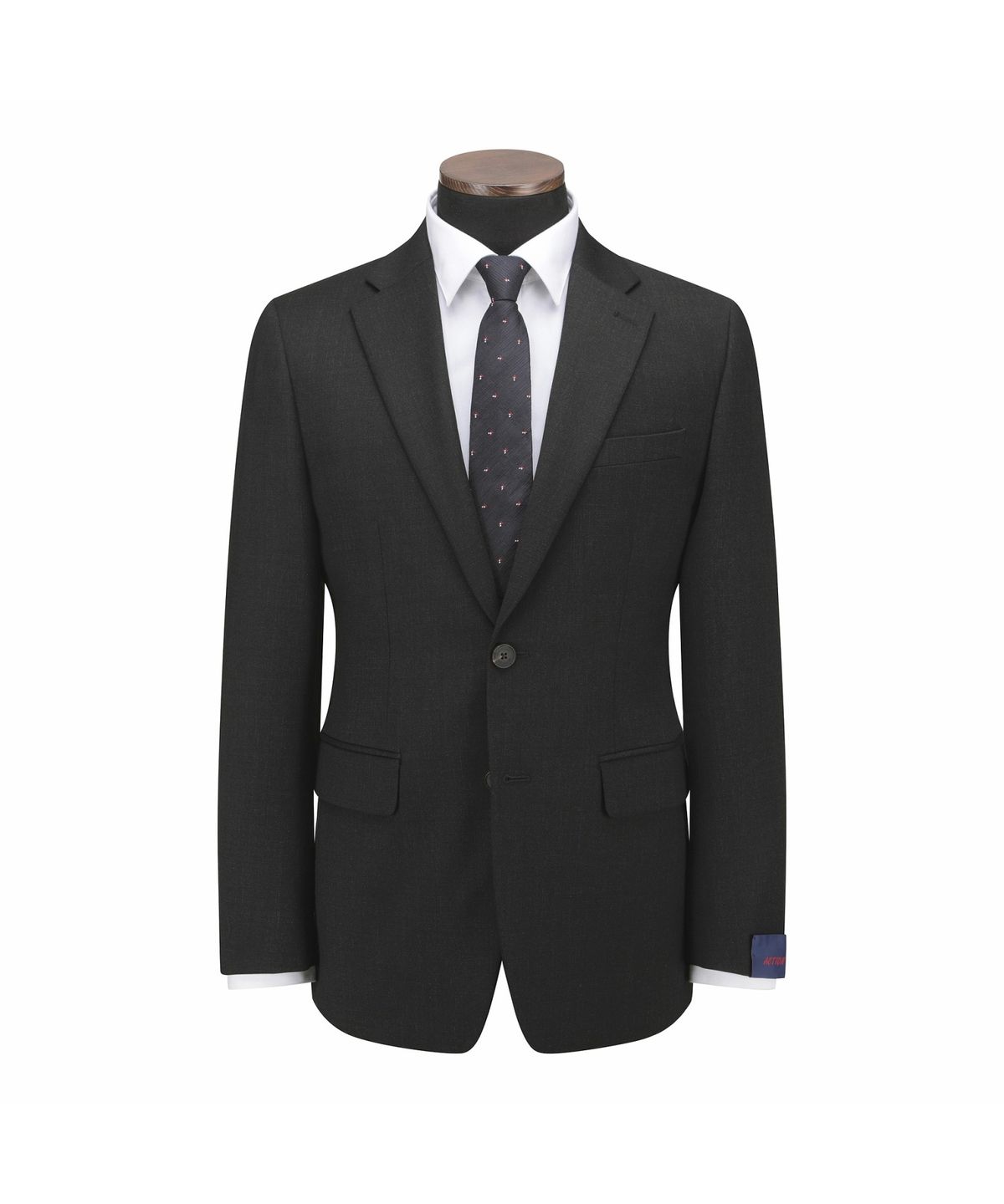 브렌우드(BRENTWOOD) 울블렌디드 액션 슬림 수트 자켓 - 다크그레이 BRFFA26642GYD