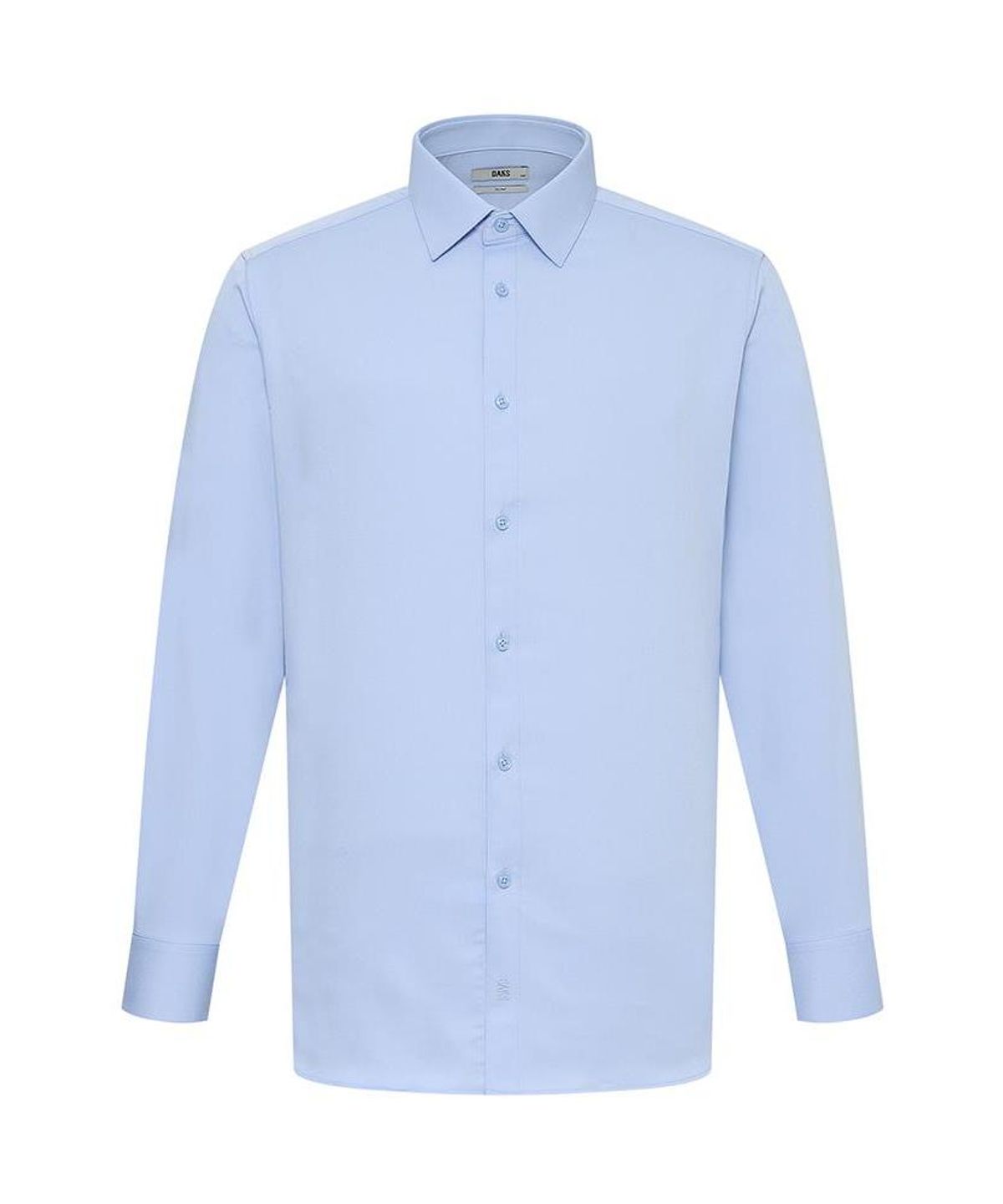 닥스셔츠(DAKS SHIRTS) 노케어 레이온혼방 솔리드 셔츠 슬림핏 블루_DMA1SHDL304B1