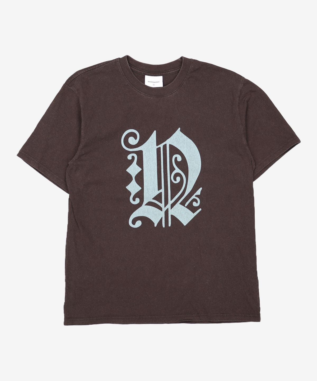 디스이즈네버댓(THISISNEVERTHAT) Fortuna N-Logo Tee Black S