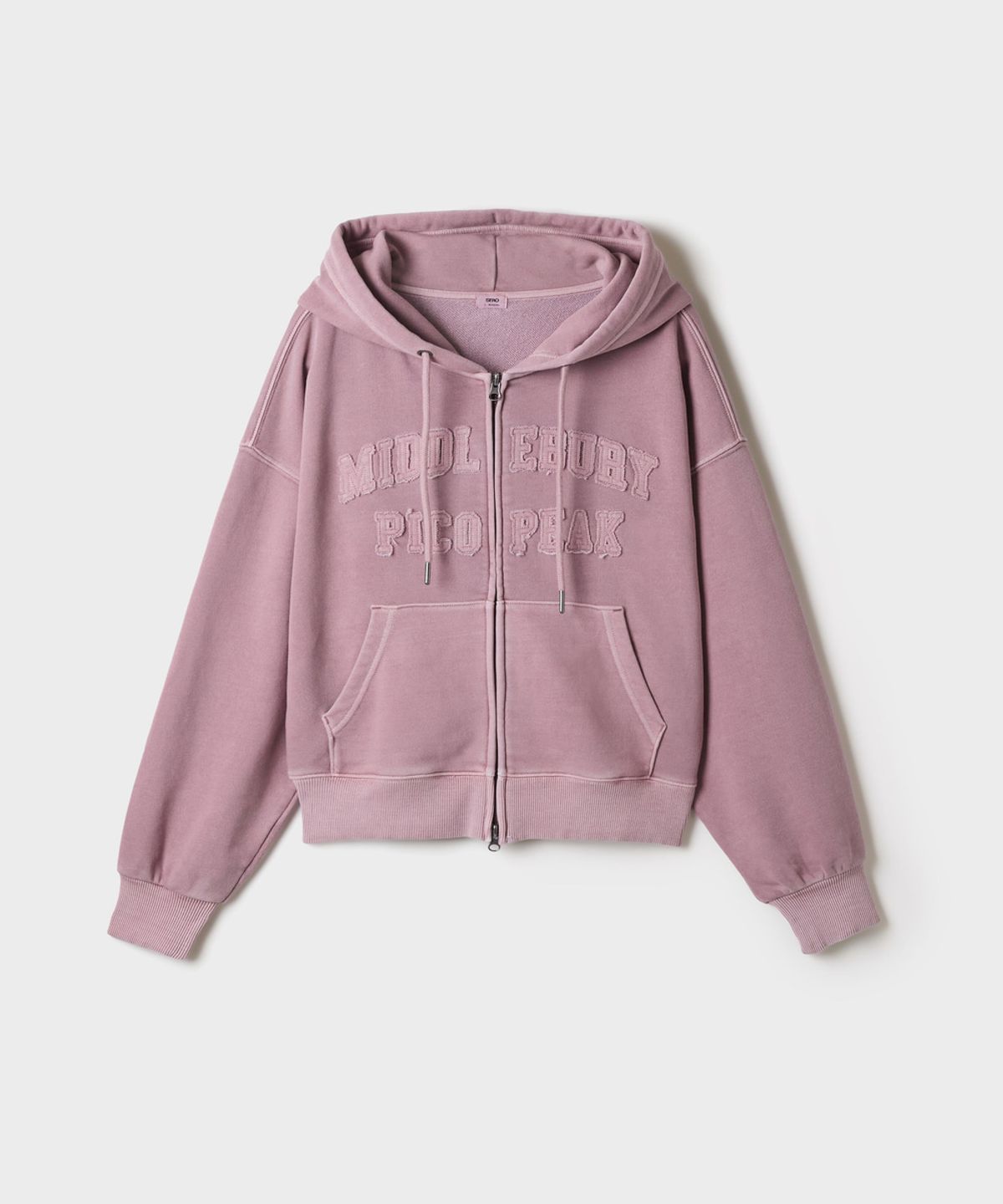 스파오(SPAO) MIDDLEBURY 피그먼트 후드집업_SPMZG49GY0