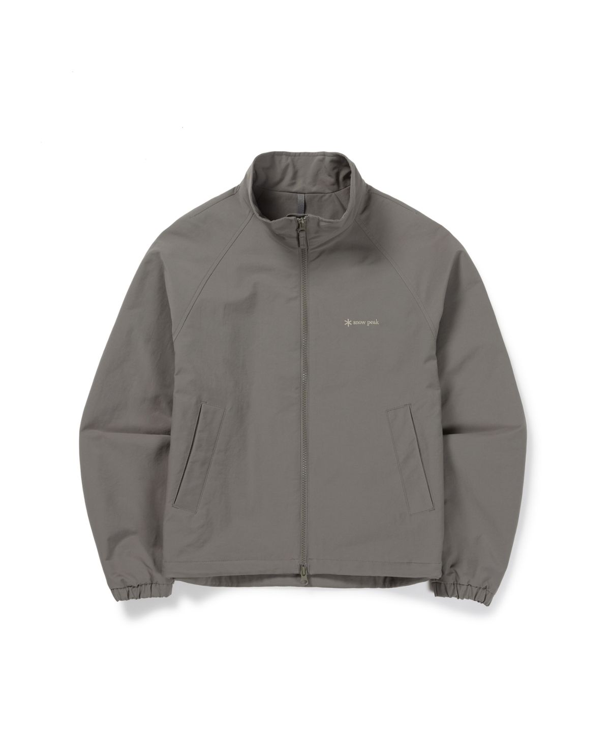 스노우피크 어패럴(SNOWPEAK APPAREL) 캠프 드라이 여성 스탠드넥 바람막이 (S26FWFWB63) Dark Khaki