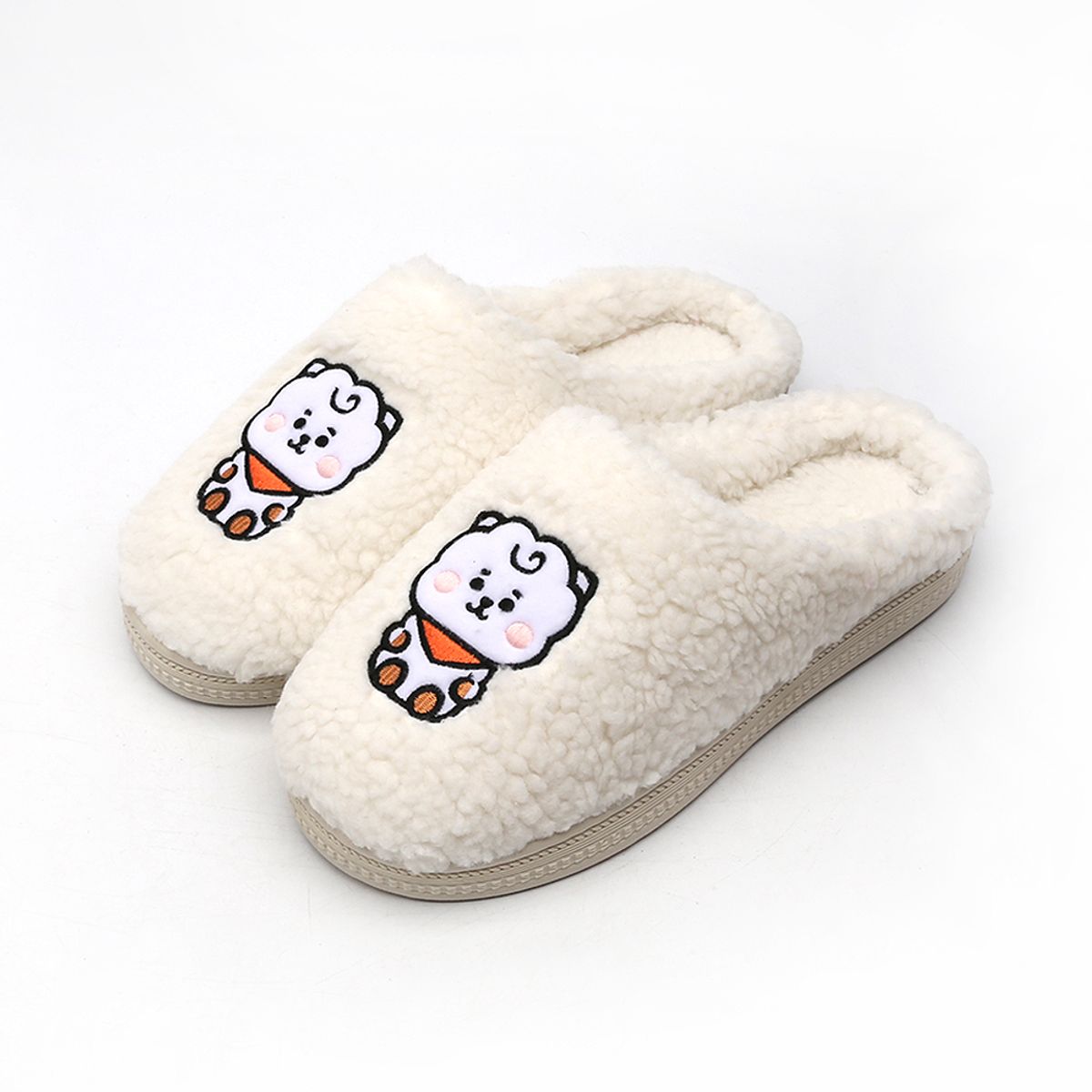 슈라모드(SLAMODE) BT21 로사 방한슬리퍼 알제이
