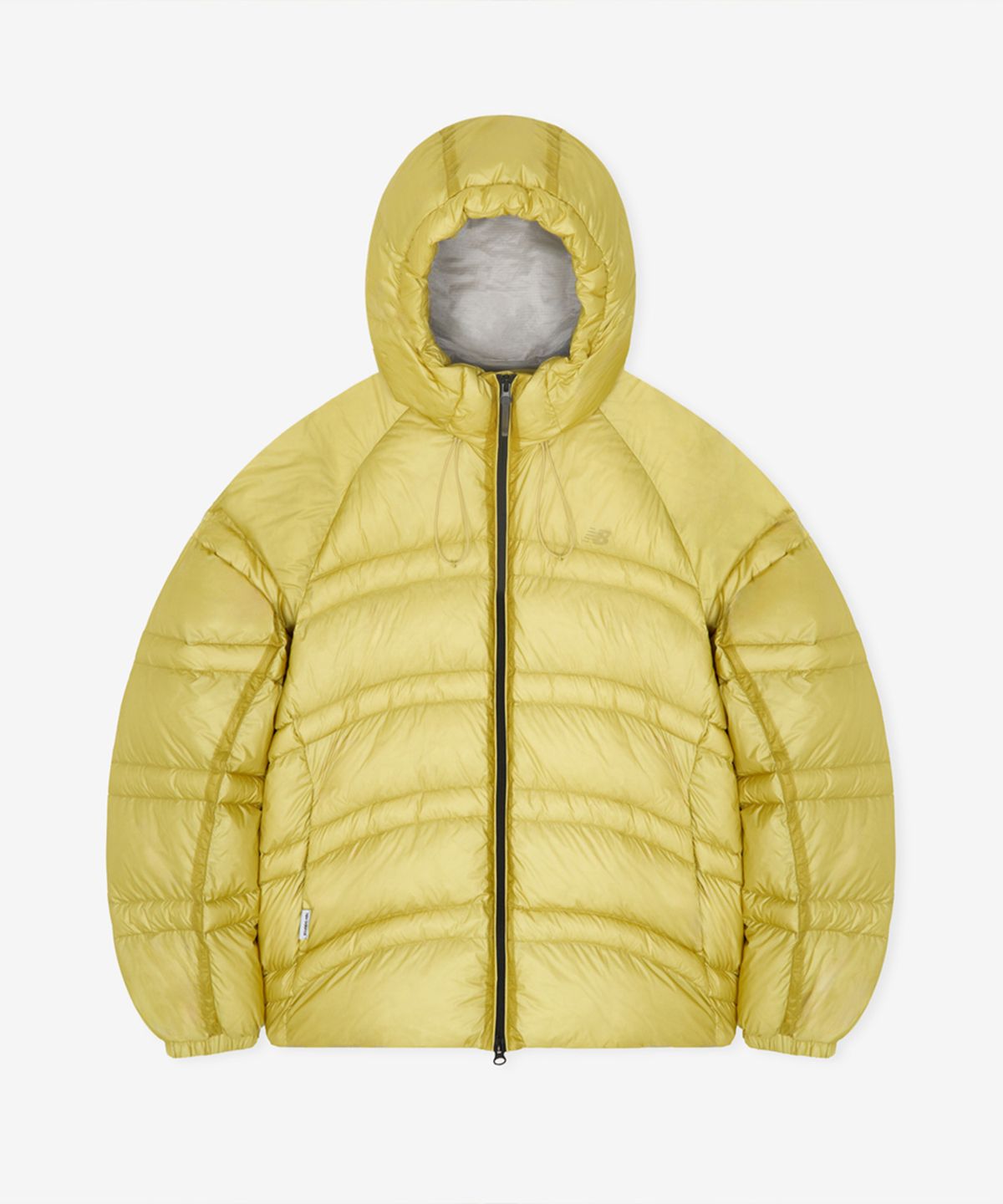 뉴발란스(NEW BALANCE) NBNPG41913 / UNI 플라잉77 슈퍼라이트 후드형 경량 구스다운 (B/YELLOW)