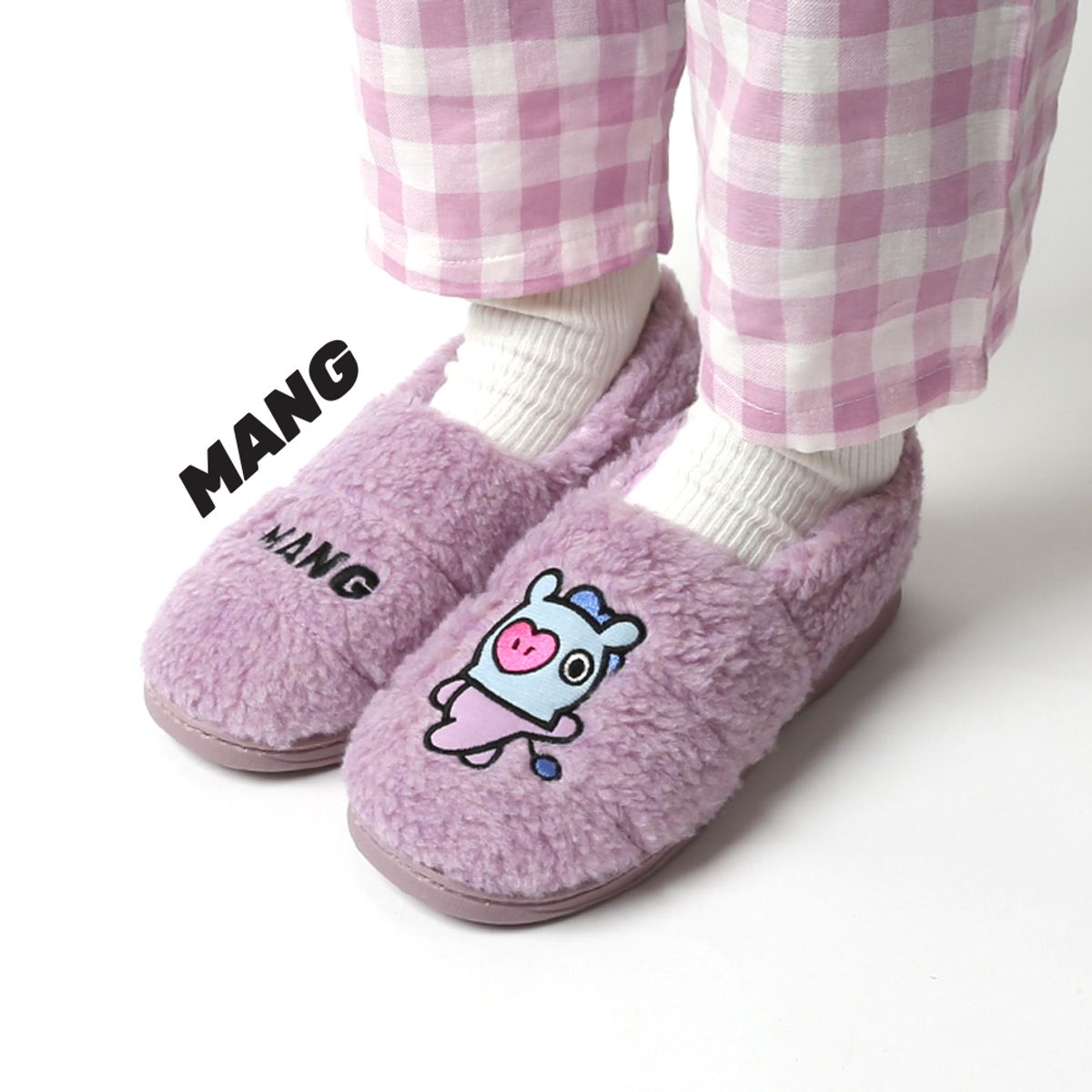 슈라모드(SLAMODE) BT21 차차 패딩방한화 망