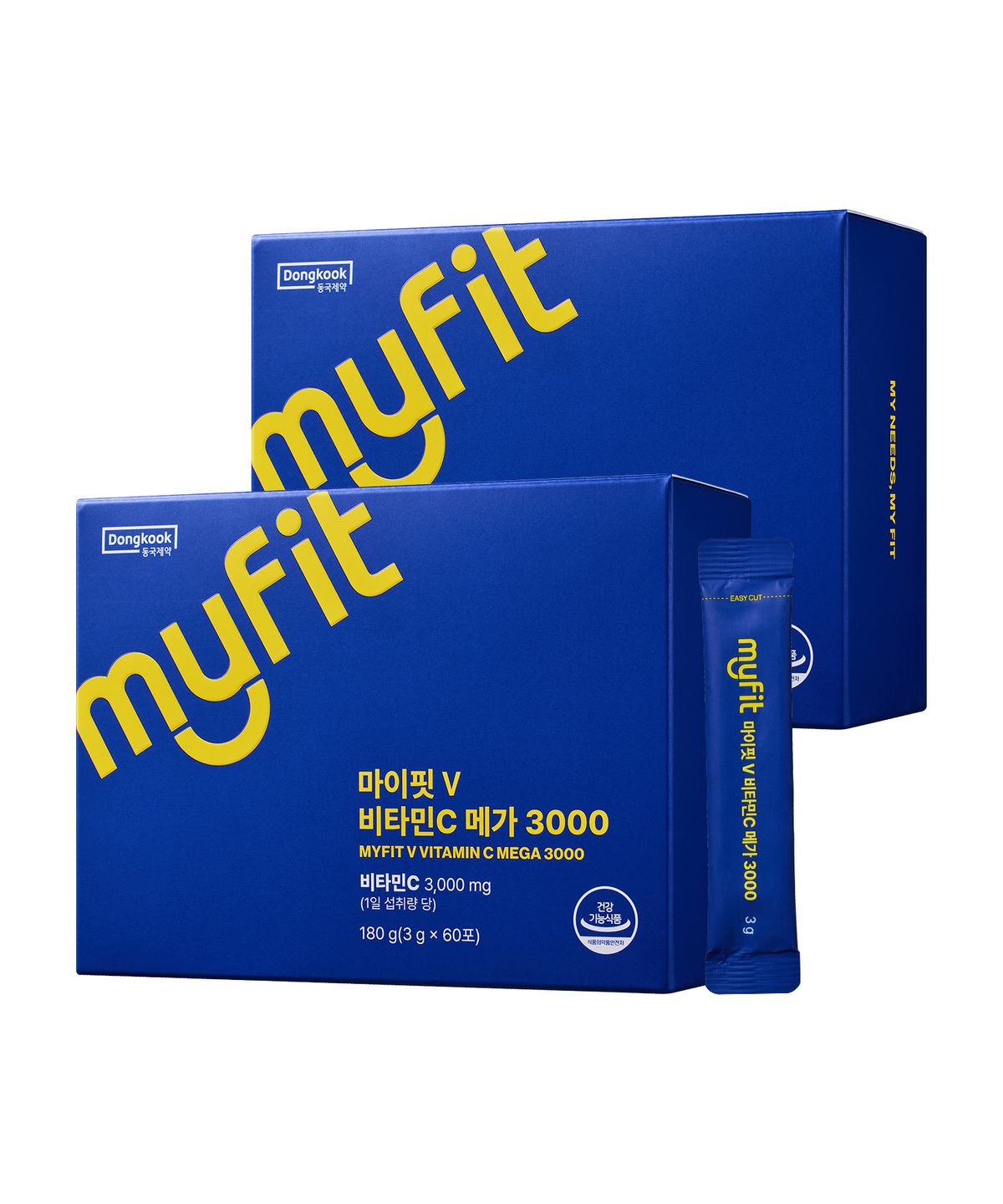 마이핏(MYFIT) 동국제약 비타민C 메가 3000 60개입 2박스