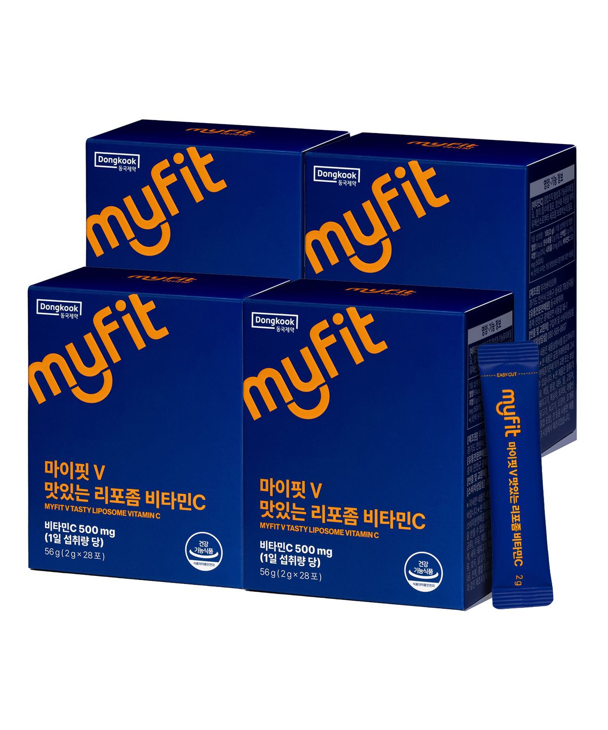 마이핏(MYFIT) 동국제약 맛있는 리포좀 비타민C 28개입 4박스