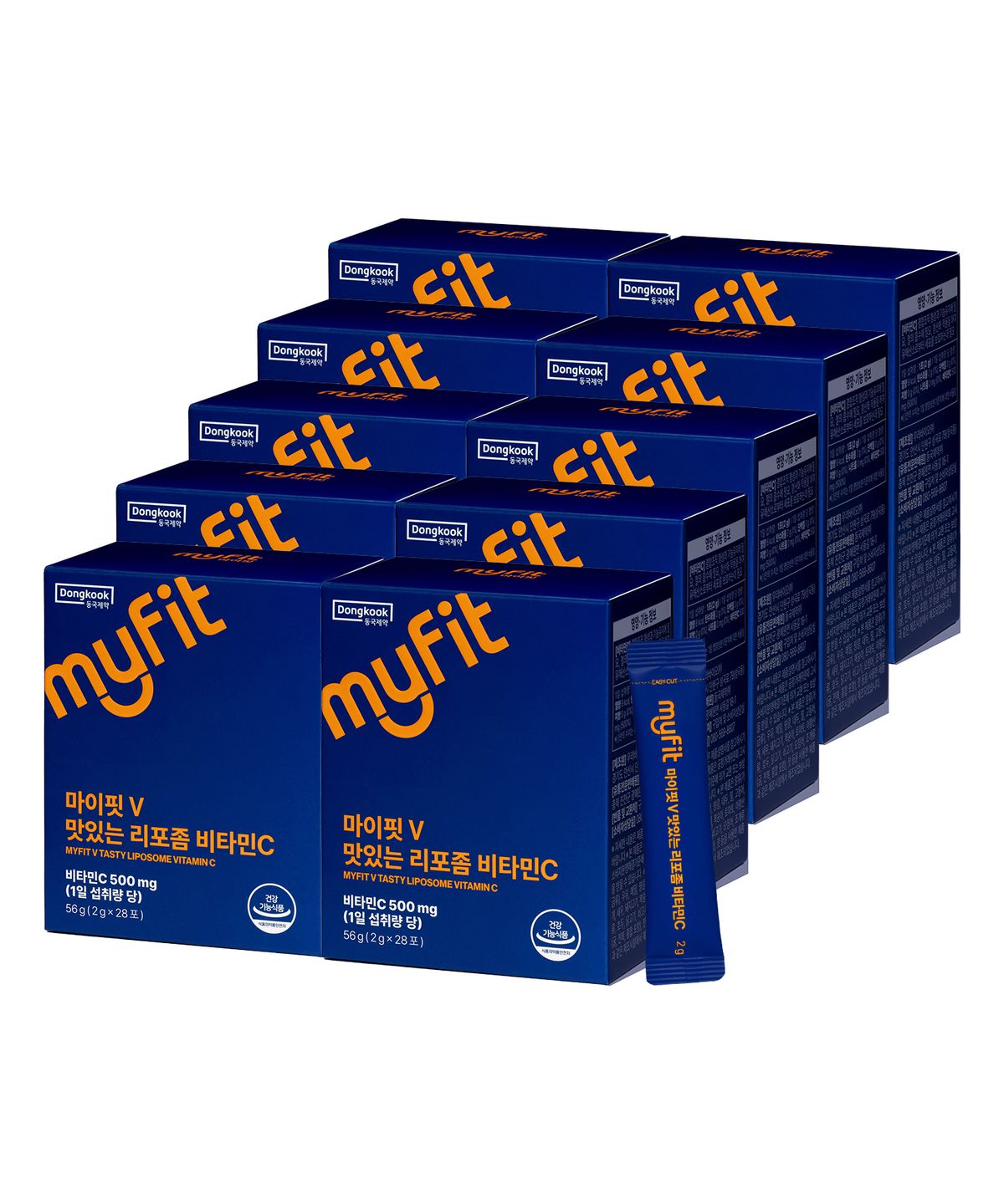 마이핏(MYFIT) 동국제약 맛있는 리포좀 비타민C 28개입 10박스