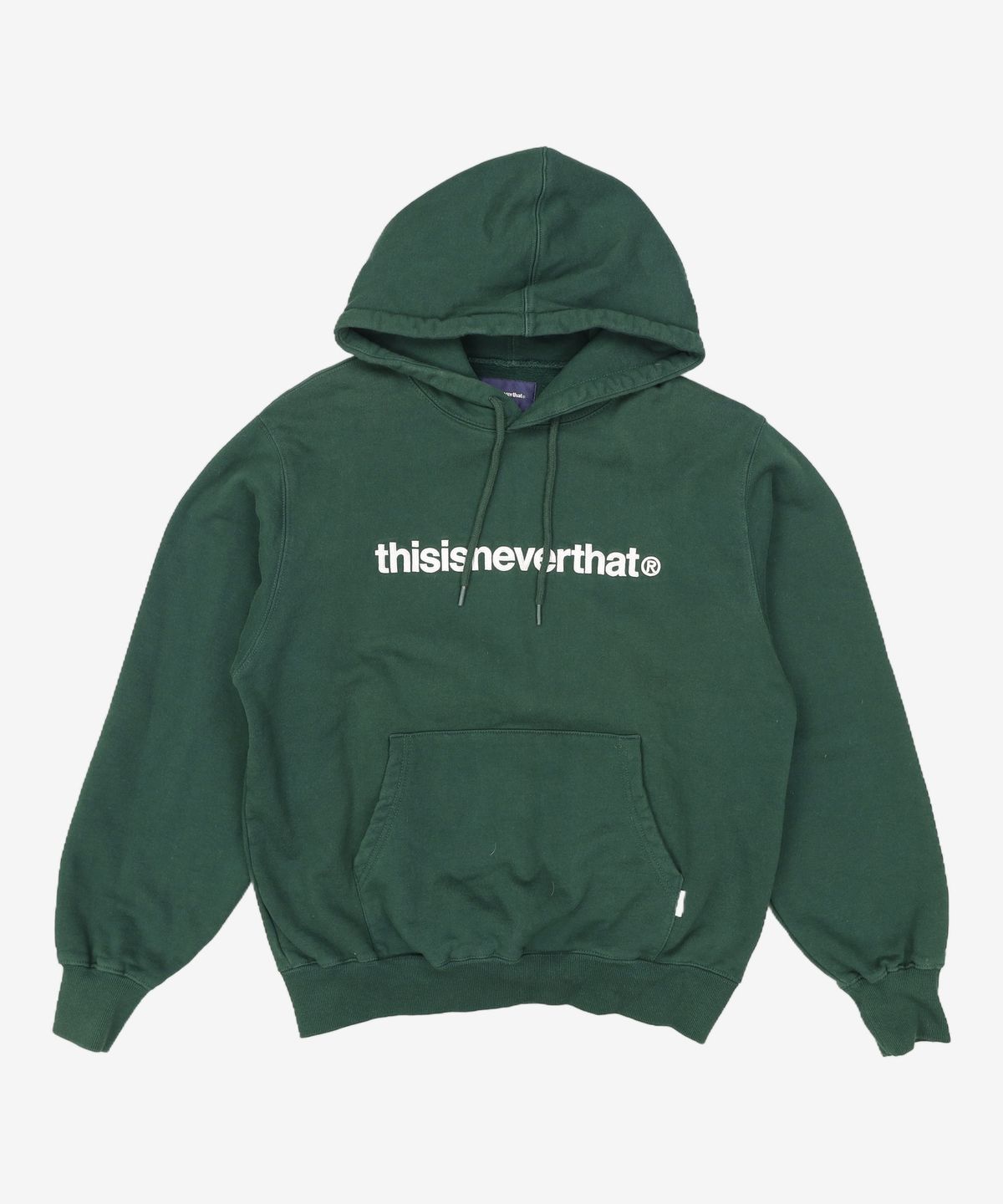 디스이즈네버댓(THISISNEVERTHAT) (FW21) T-Logo Hoodie - Forest S