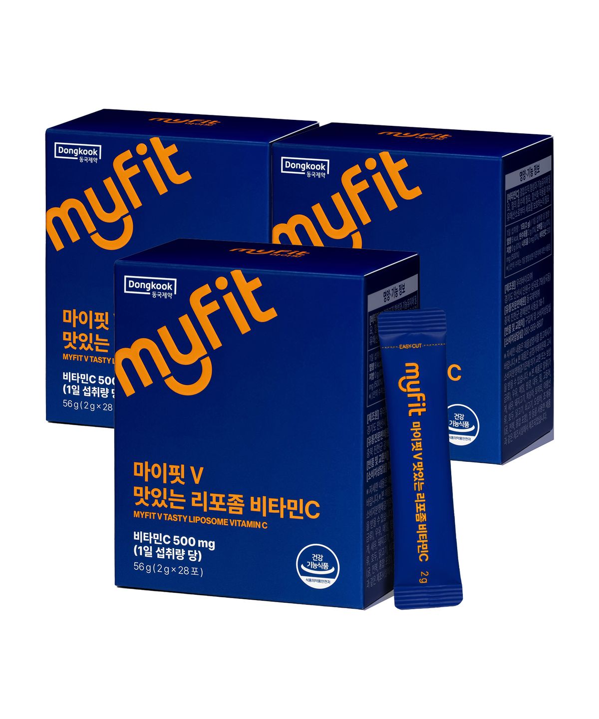마이핏(MYFIT) 동국제약 맛있는 리포좀 비타민C 28개입 3박스