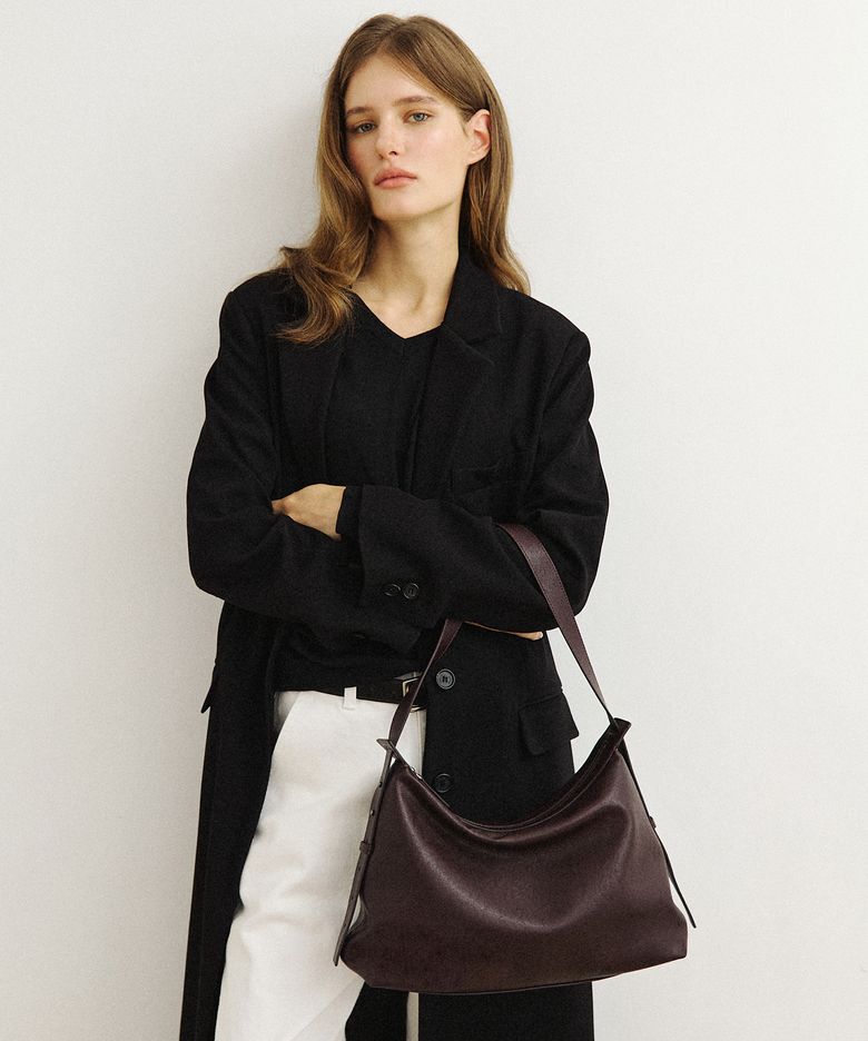 LATO BAG _ burgundy brown 숄더백 가방