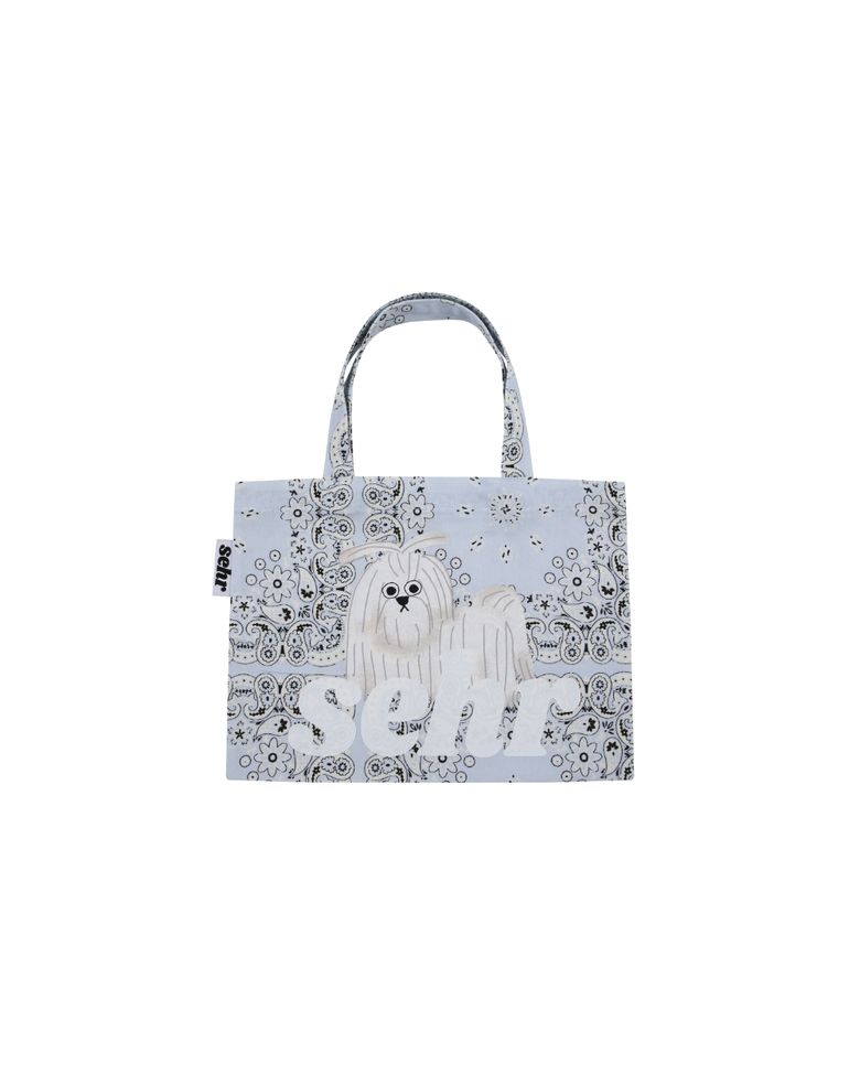 My Puppy Paisley Mini Bag (Light Blue)
