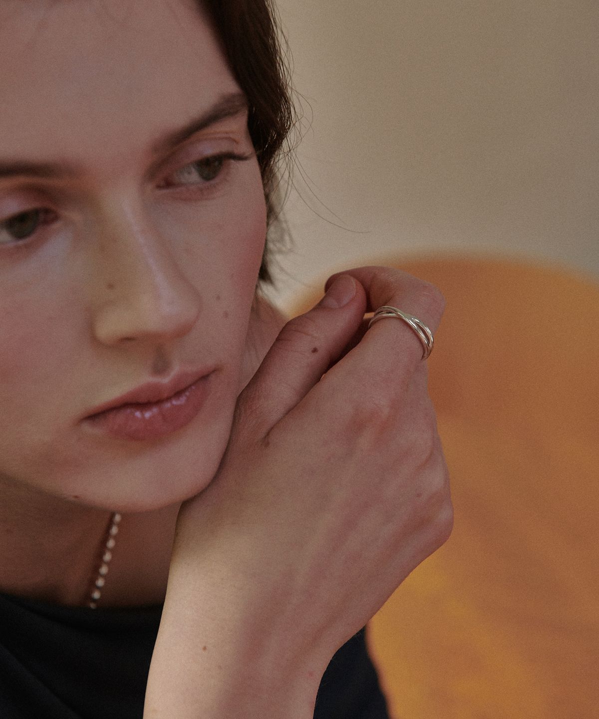 베흐트(VERTE) [925 silver] Cinq.silver.238 / volute ring