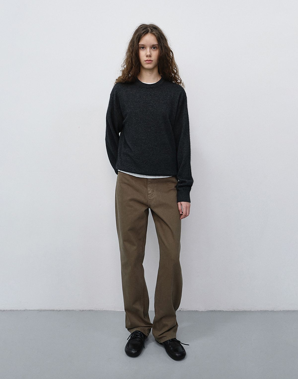 던스트(DUNST) ESSENTIAL STRAIGHT COLORED JEANS_UDPA6C208_BEIGE