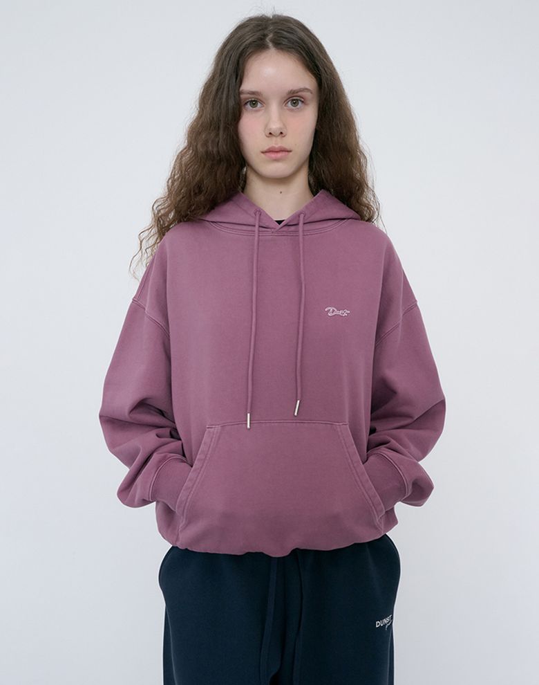 UNISEX GARMENT DYED HOODIE_UDTS6C114_PURPLE