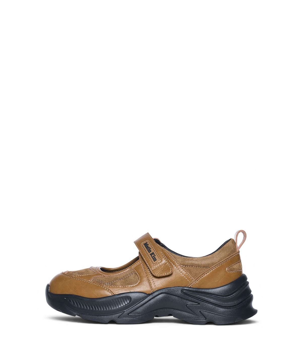 마뗑킴(MATIN KIM) CHUNKY VELCRO MARYJANE SNEAKERS IN CAMEL