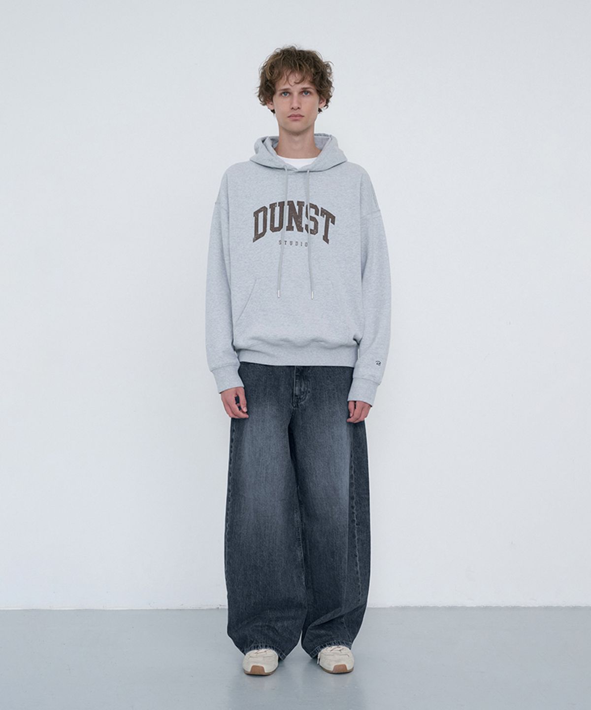 던스트 포 맨(DUNST FOR MEN) RELAXED CURVED JEANS_UDPA6C307_VINTAGE BLUE