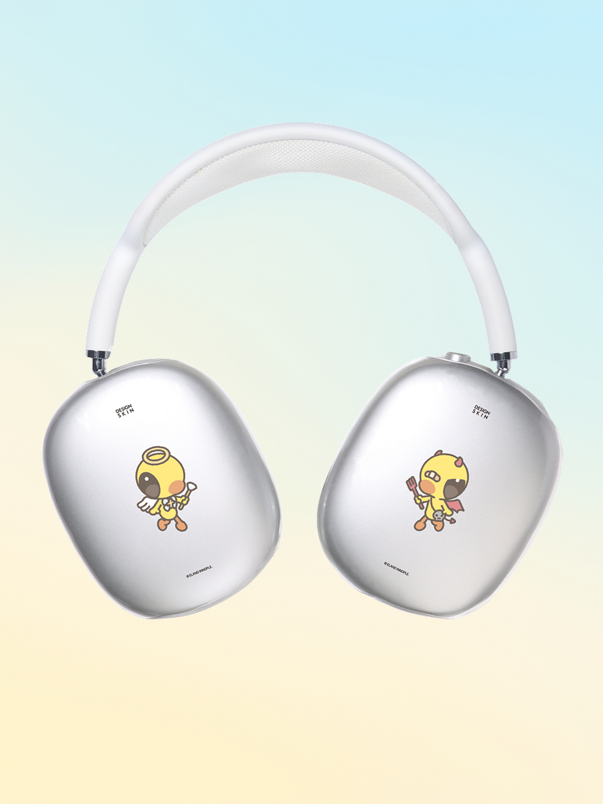 디자인스킨(DESIGNSKIN) [그래픽마켓] 에어팟 맥스 PC 클리어 케이스-따개비루