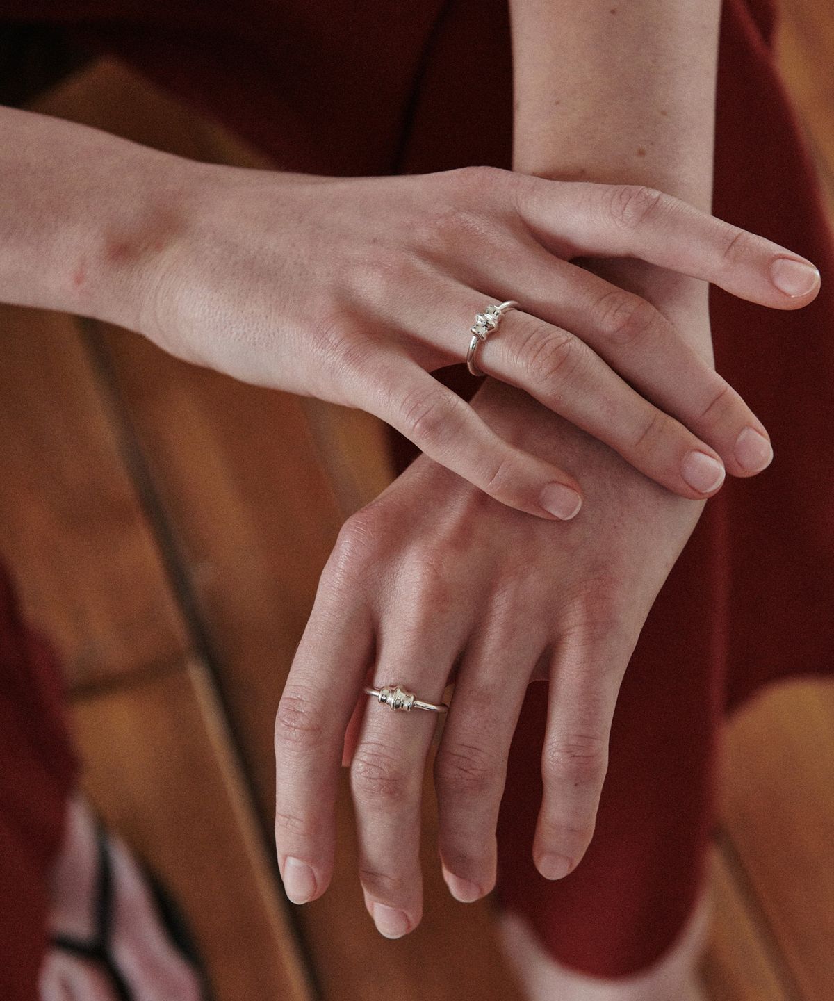 베흐트(VERTE) [925 silver] Cinq.silver.239 / galbe ring