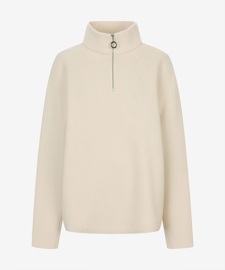 [Men] High-Neck Handmade Half-Zip T-Shirt (PPIBX8312)