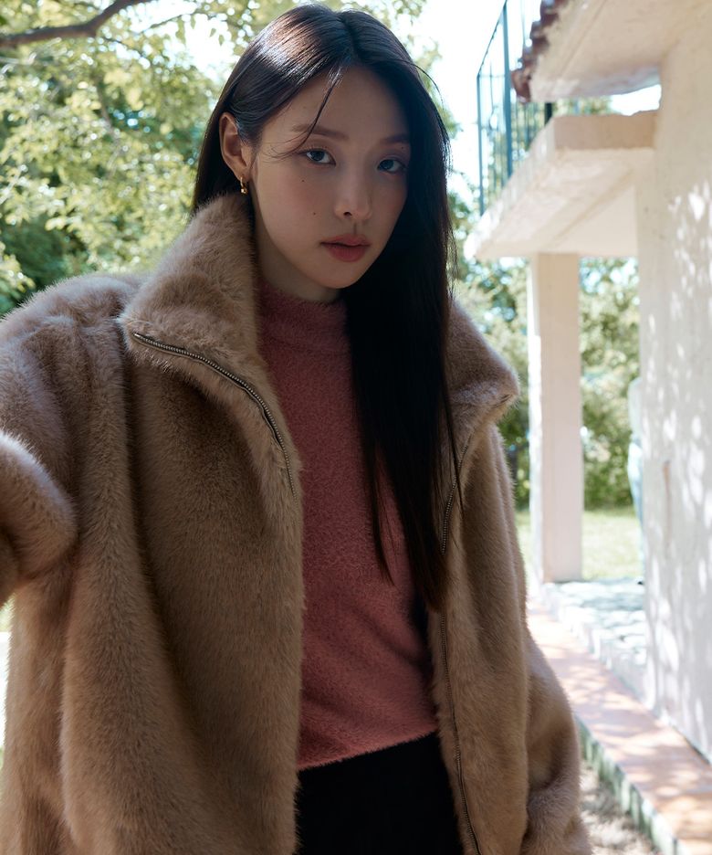 [최미나수 PICK] [Women] Silky Mock Neck Knit (PPUCH8407)