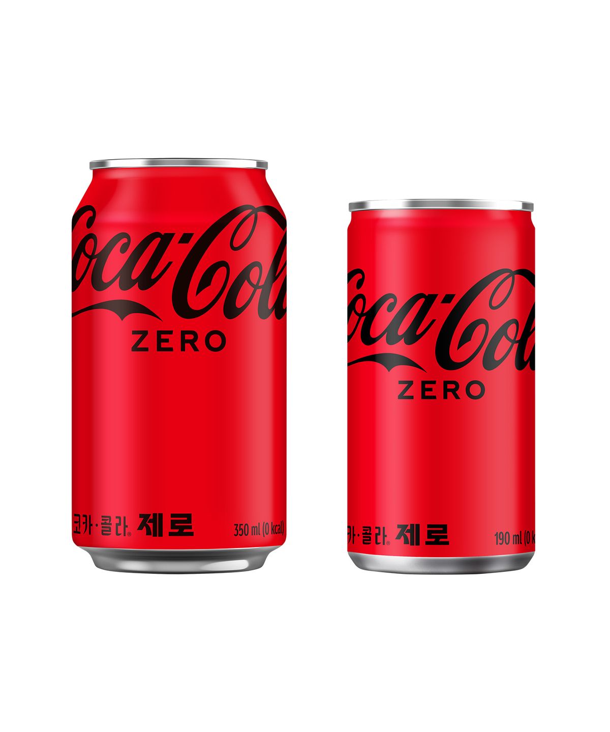 코카-콜라(COCA-COLA) 코크제로 350ml 캔 24개+코크제로 190ml 캔 30개