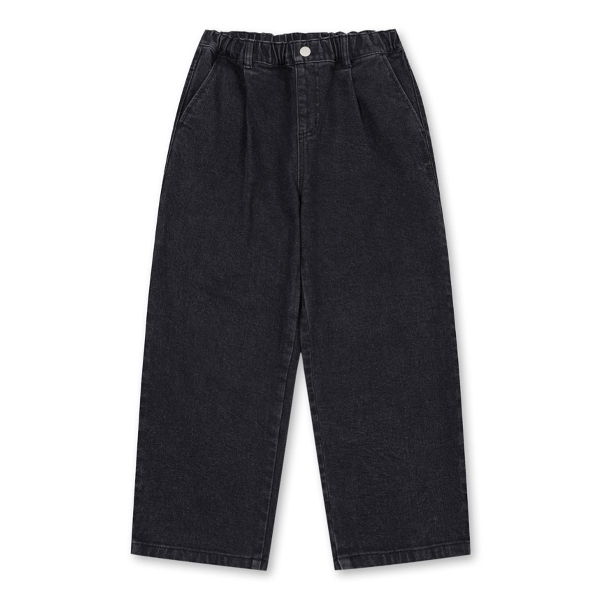 블랙야크 키즈(BLACK YAK KIDS) 커브드 핏 우븐팬츠_BK