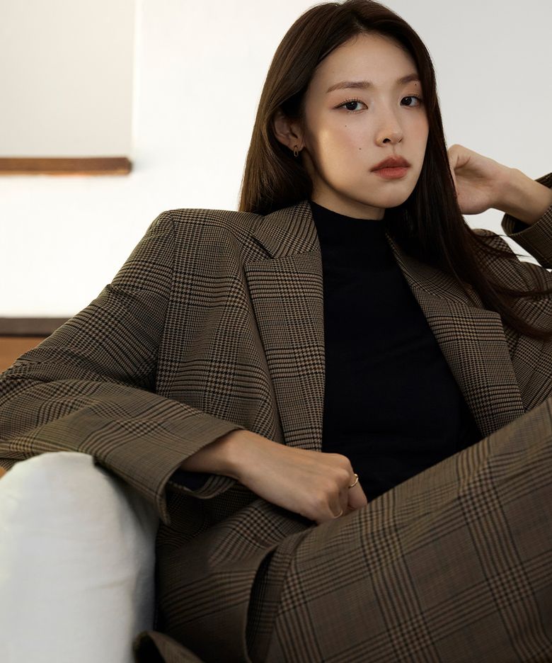 [최미나수 PICK] [Women] Silky Mock Neck Knit (PPUCH8403)