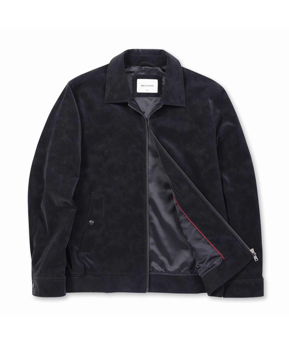 브렌우드(BRENTWOOD) 인조가죽 블루종 BRUAA26151NYX
