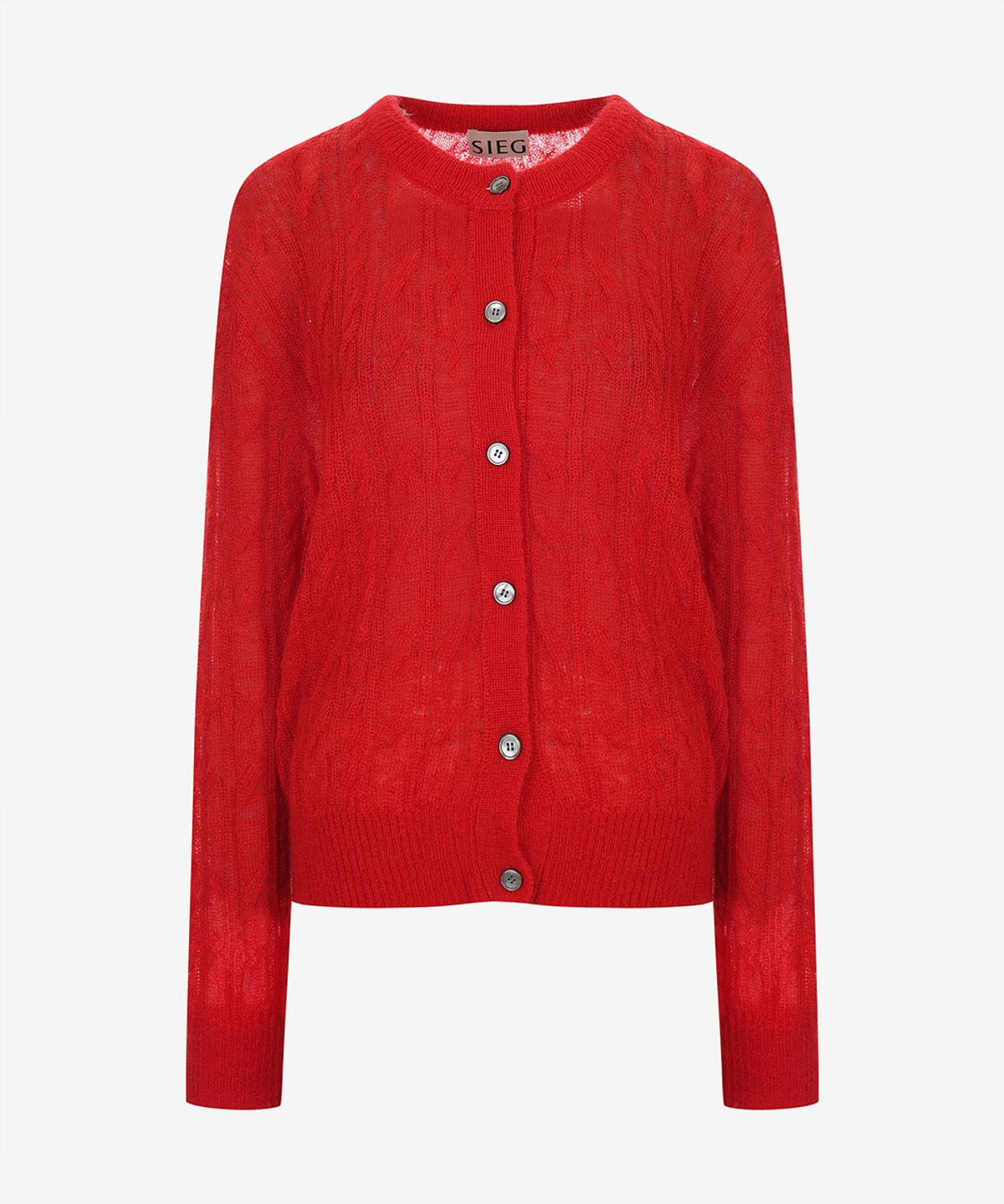 지이크 서촌 하우스(SIEG SEOCHON HAUS) [Women] Cable Round Cardigan (PPUCX8411)