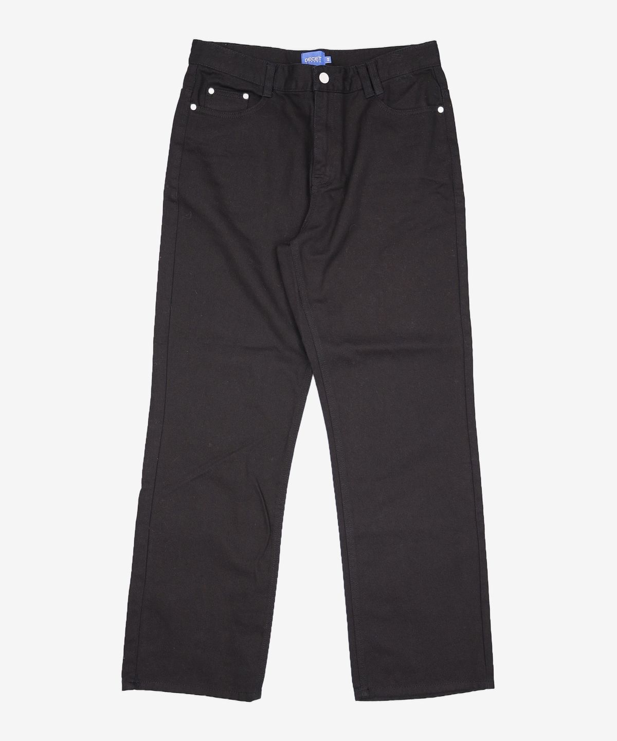 데케트(DECET) [AMC 데님]Dawn Semi Wide Jeans DCPT002AshBlack 32