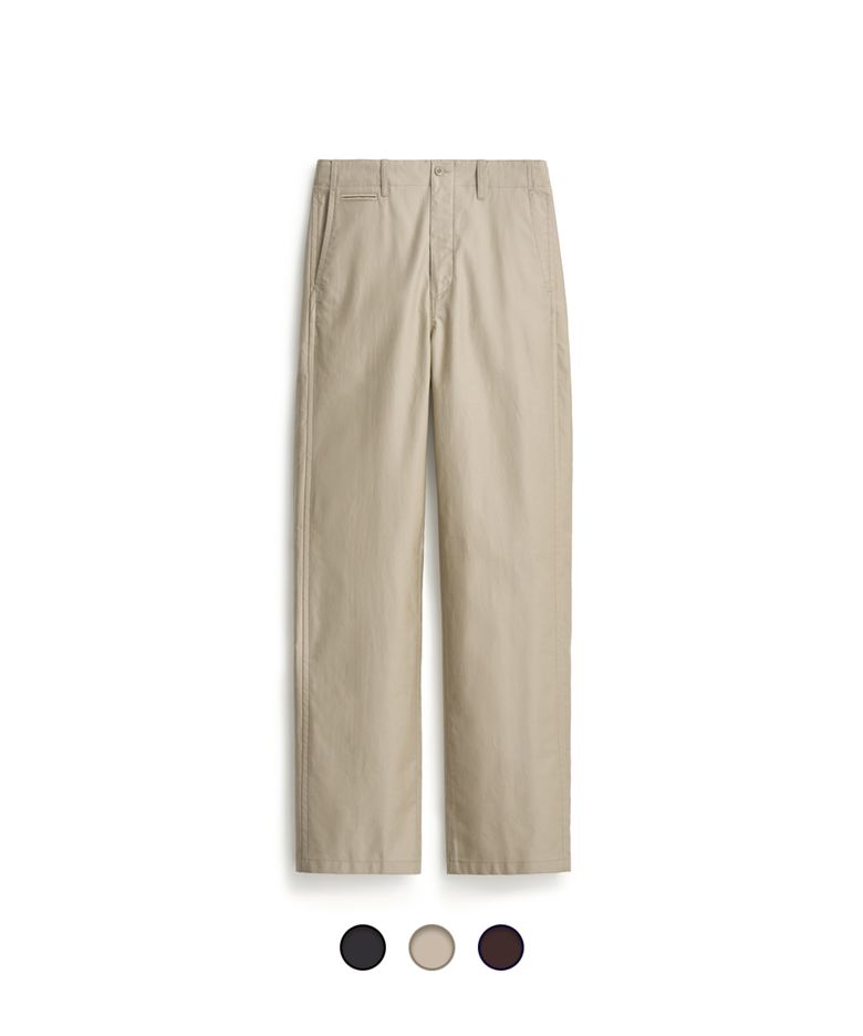 Cotton Officer Chino Pants - 3 Color