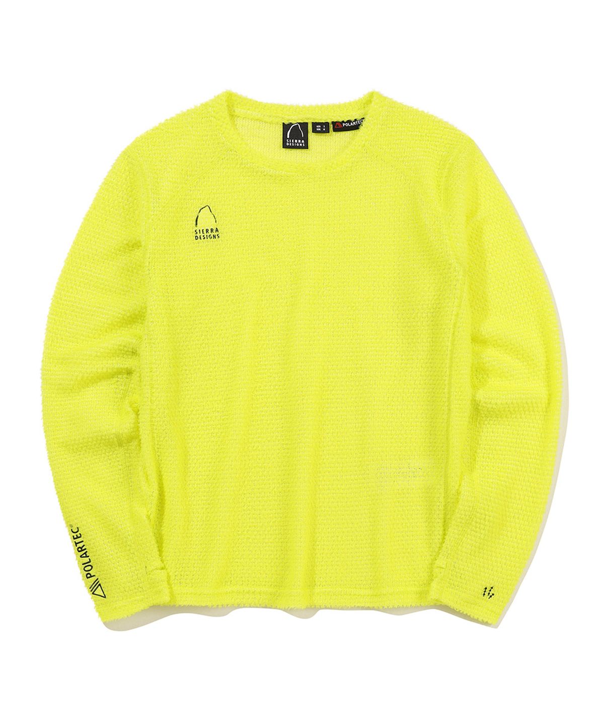 시에라디자인(SIERRA DESIGNS) W) 모스 폴라텍 알파 90 롱슬리브 LIME