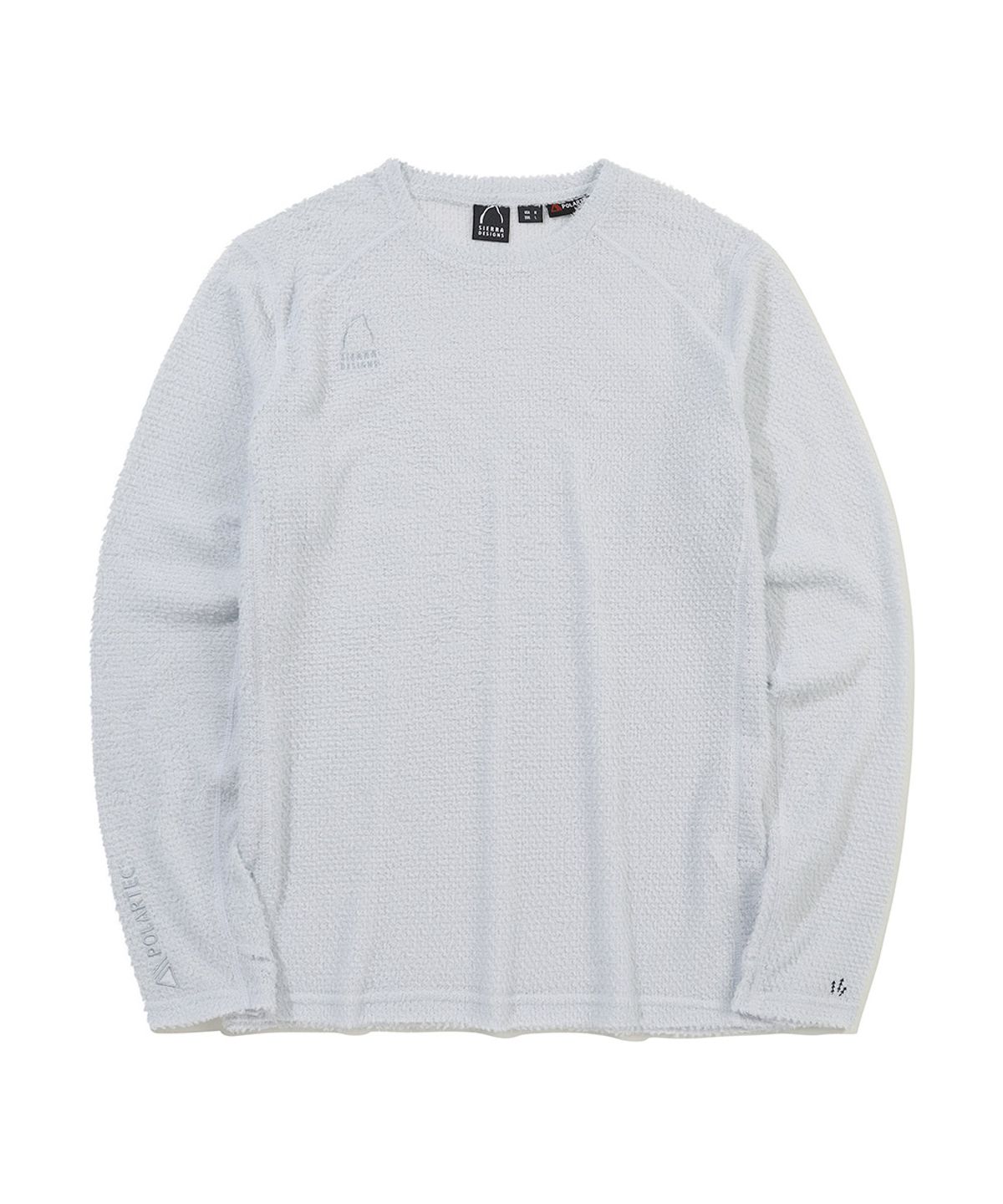 시에라디자인(SIERRA DESIGNS) 모스 폴라텍 알파 90 롱슬리브 LIGHT GREY