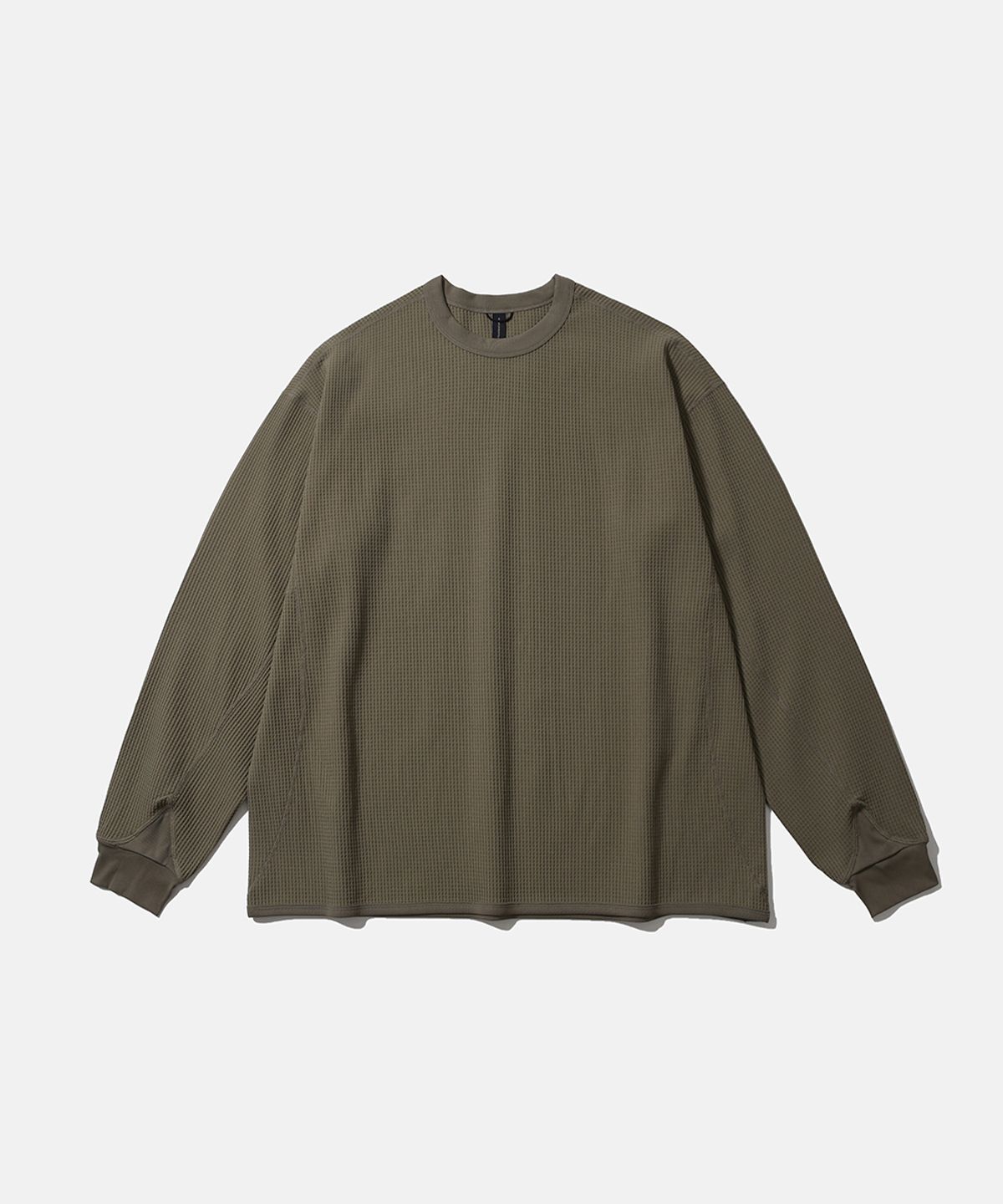 모이프(MOIF) [AW26] ADVANCED WAFFLE L/S TEE / STONE