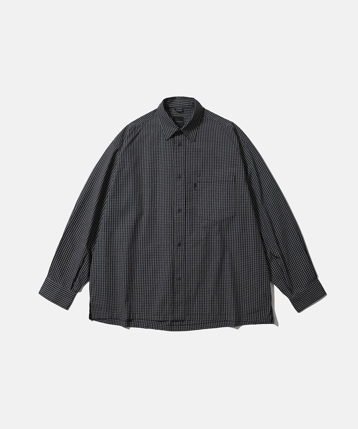 모이프(MOIF) [AW26] FRAT BOY SHIRT / BLACK MICRO CHECK