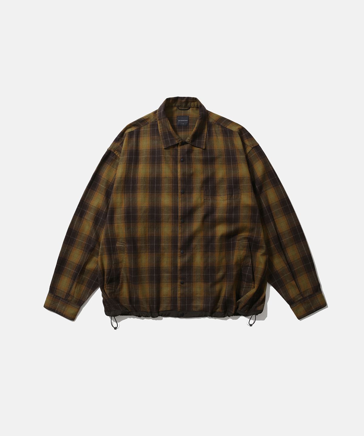 모이프(MOIF) [AW26] WIDE DRAWSTRING BLOUSON / PUMPKIN ORANGE
