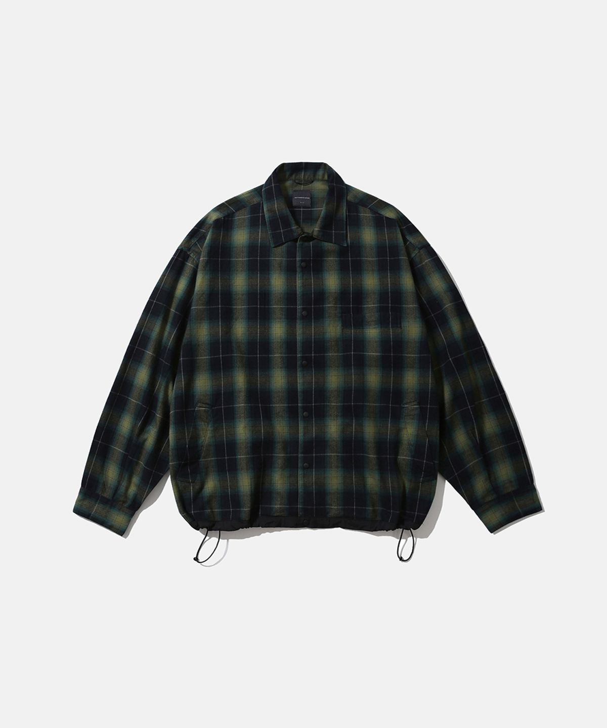 모이프(MOIF) [AW26] WIDE DRAWSTRING BLOUSON / FOREST GREEN