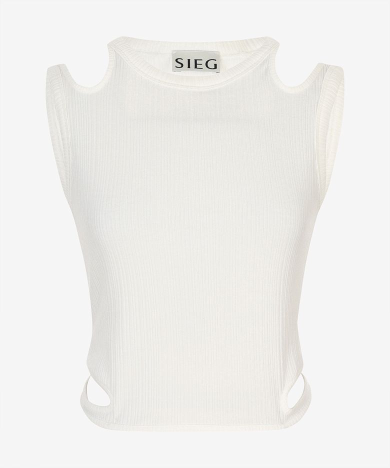 [Women] Cut-out shoulder sleeveless top (PMIBD8409)
