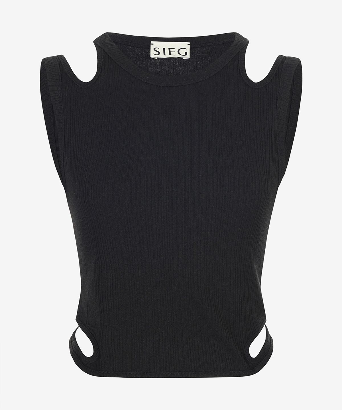 지이크 서촌 하우스(SIEG SEOCHON HAUS) [Women] Cut-out shoulder sleeveless top (PMIBD8410)