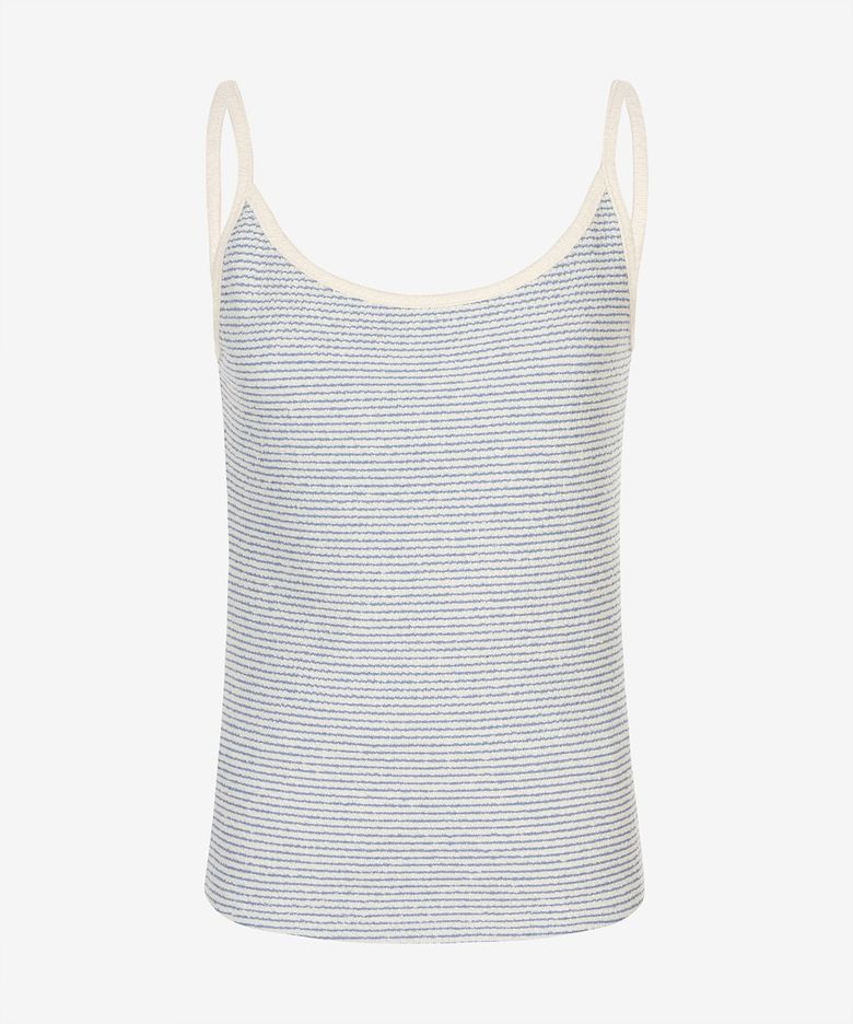 [Women] Boucle striped camisole (PMIBD8412)
