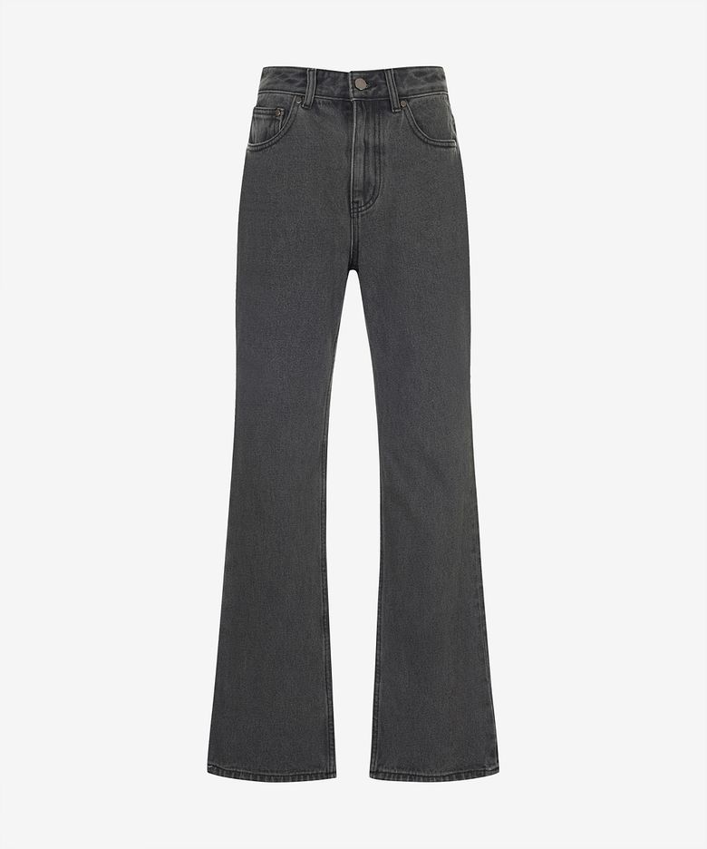 [Women] 5-pocket grey flare jeans (PMFAD4410)