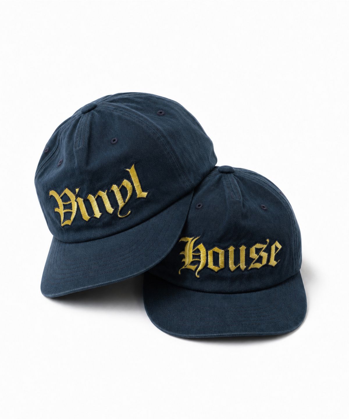더바이닐하우스(THEVINYLHOUSE) OLD HOUSE BALL CAP NAVY