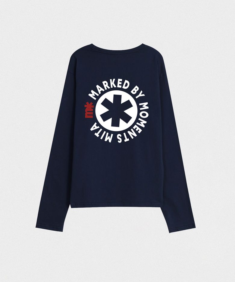 마크드 심볼 스탠다드 롱슬리브 [NAVY]