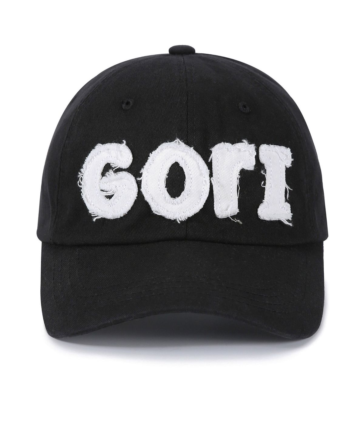 고리(GORI) Twill Washed Logo Ballcap (black)
