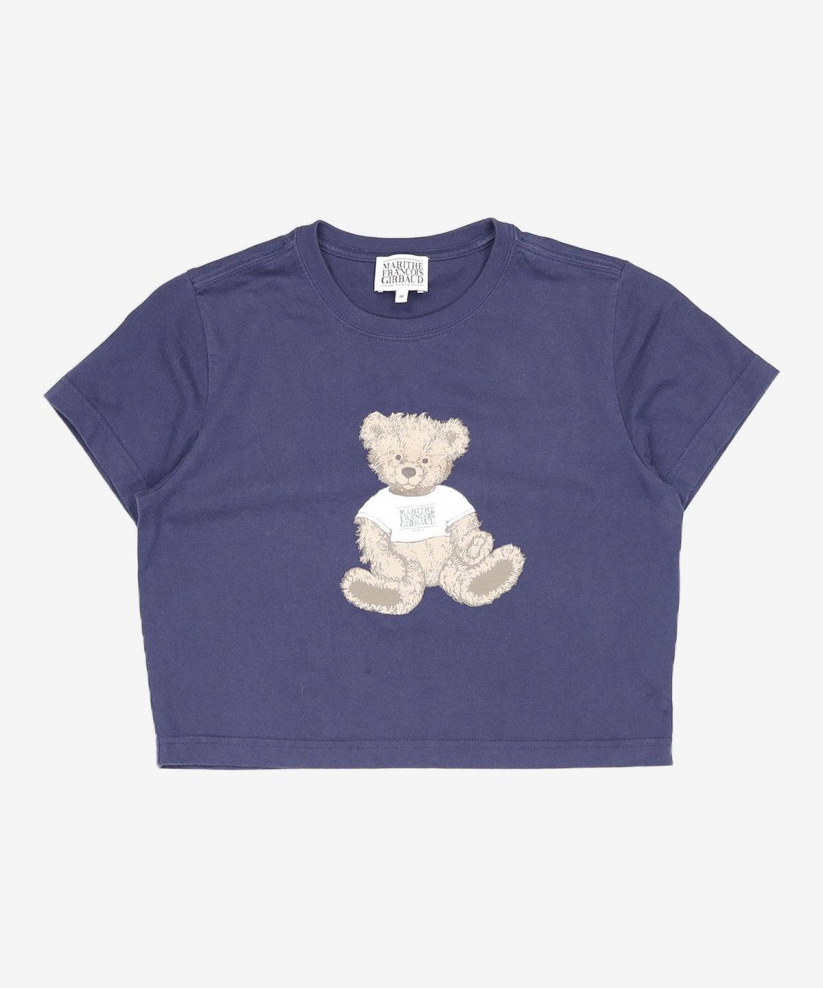 마리떼 프랑소와 저버(MARITHÉ + FRANҪOIS GIRBAUD) W DOODLE BEAR CROP TEE navy M