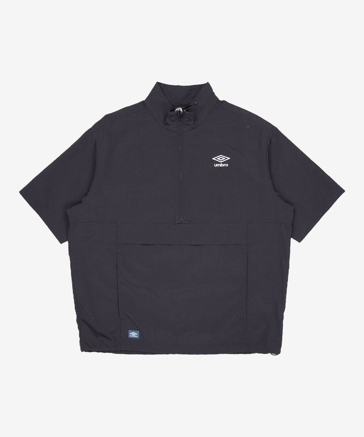 엄브로(UMBRO) 클래식 반팔 스탠넥 아노락 블랙(UQ223CWT42) 95