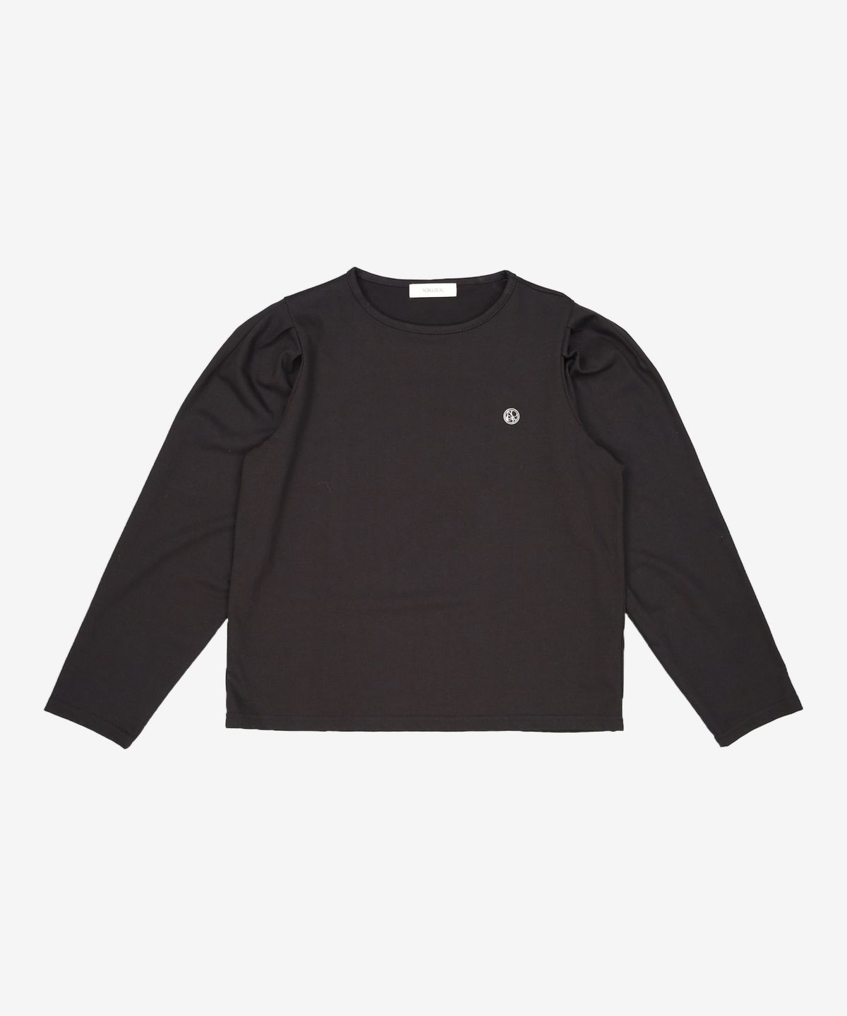 논로컬(NONLOCAL) Emblem Logo T-shirt - Black FREE