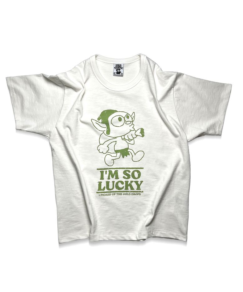 IM SO LUCKY! T-SHIRT [IVORY]