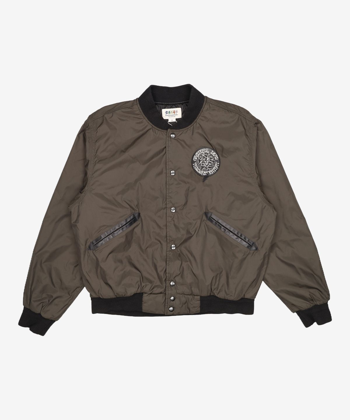 디스이즈네버댓(THISISNEVERTHAT) GD Dancing Bears Baseball Jacket Brown M