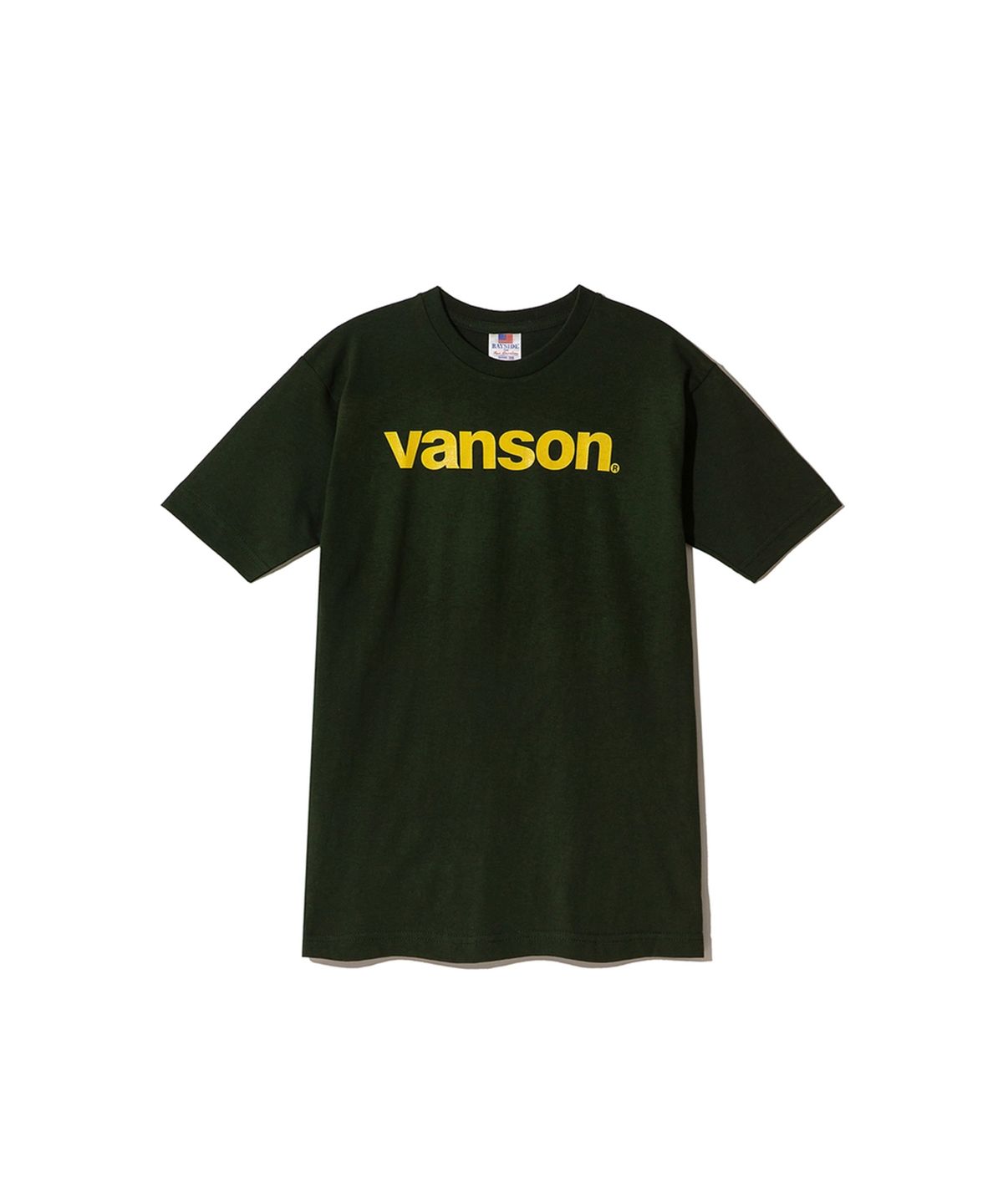 벤슨 레더스(VANSON LEATHERS) 벤슨 레더 벤슨 리버스 티셔츠 / 딥 그린